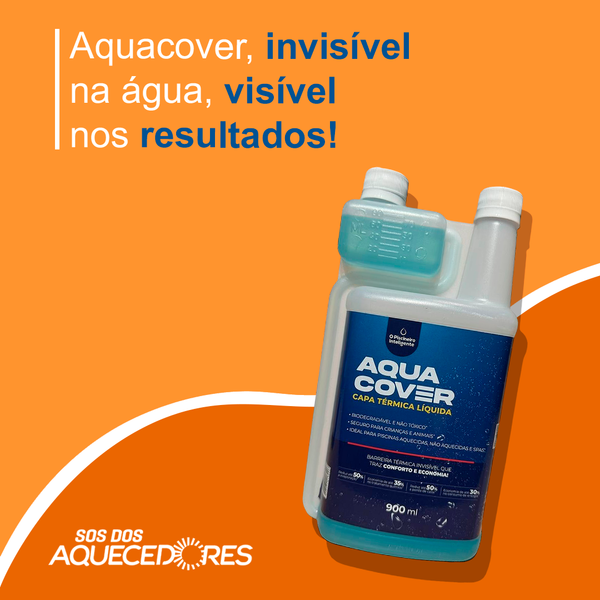 Mantenha sua piscina sempre pronta e economize com o Aquacover!