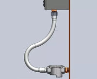 Filtro para Aquecedor a Gás Compacto 1/2 Com Niple Filtrogás