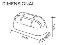 Luminaria Tartaruga p/ Sauna a Vapor