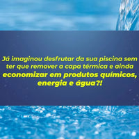 Capa térmica líquida p/ Piscina Aqua Cover 900ml