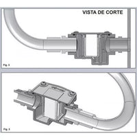 Filtro para Aquecedor a Gás Compacto 1/2 Com Niple Filtrogás