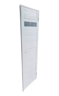 Porta Para Sauna 1,90 X 0,57m Acabamento Alumínio Com Visor