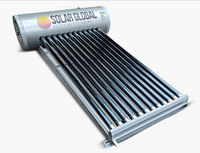 Aquecedor Solar Acoplado a Vácuo 12 Tubos - Solar Global