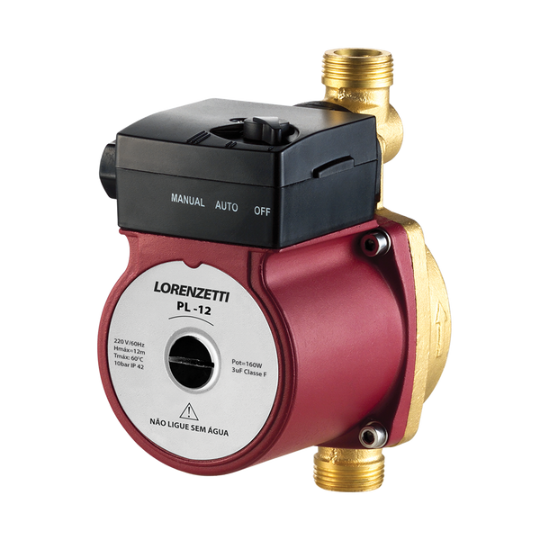 Presurizador PL 12 - 12MCA - Lorenzetti
